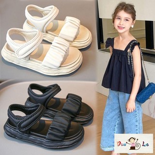 Duola ~ Dép Bé Gái Mùa Hè Phong Cách Mới Trẻ Em Giày Công Chúa Đế Mềm Chống Trơn Trượt Giày Đi Biển Lớn Trẻ Em Bé Gái Thời Trang
