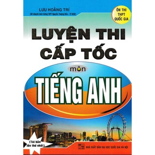 Sách - luyện thi cấp tốc môn tiếng anh