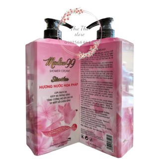 Sữa tắm madino99 hương nước hoa pháp 1000ml