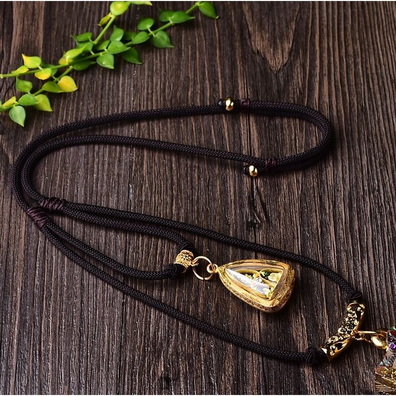 🆕Dây Đeo Bùa Hộ Mệnh Thái Lan Dệt Tay Ba Lớp xl01