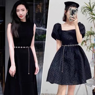 Hàng mới về thắt lưng đính đá pha lê lấp lánh thời trang mùa hè cho nữ