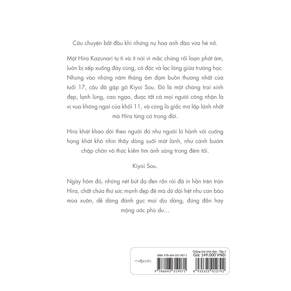 Sách - Chàng Trai Xinh Đẹp