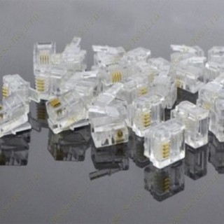Hạt điện thoại 4 chân rj11