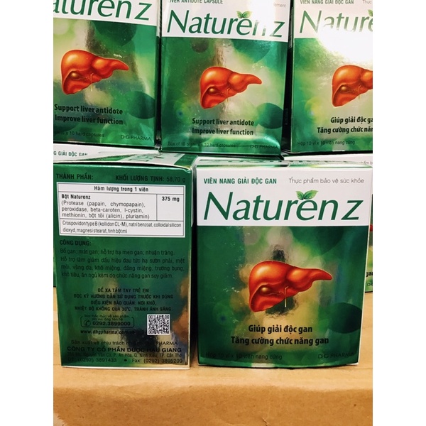 Giải độc gan Naturenz DHG chính hãng