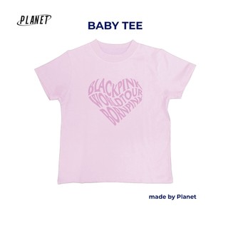 Áo baby Tee Black Pink Tour nhiều màu đen hồng trắng