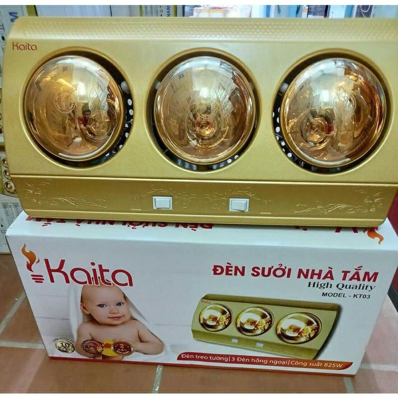 Đèn sưởi nhà tắm KaiTa bảo hành 2 năm