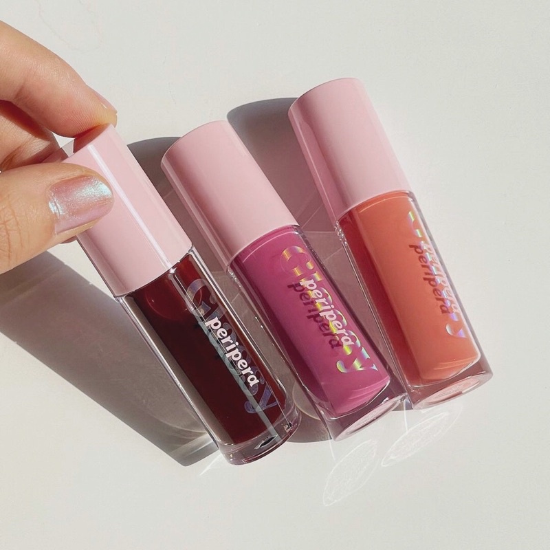 Son bóng thuần chay Peripera Ink Glasting Lip Gloss