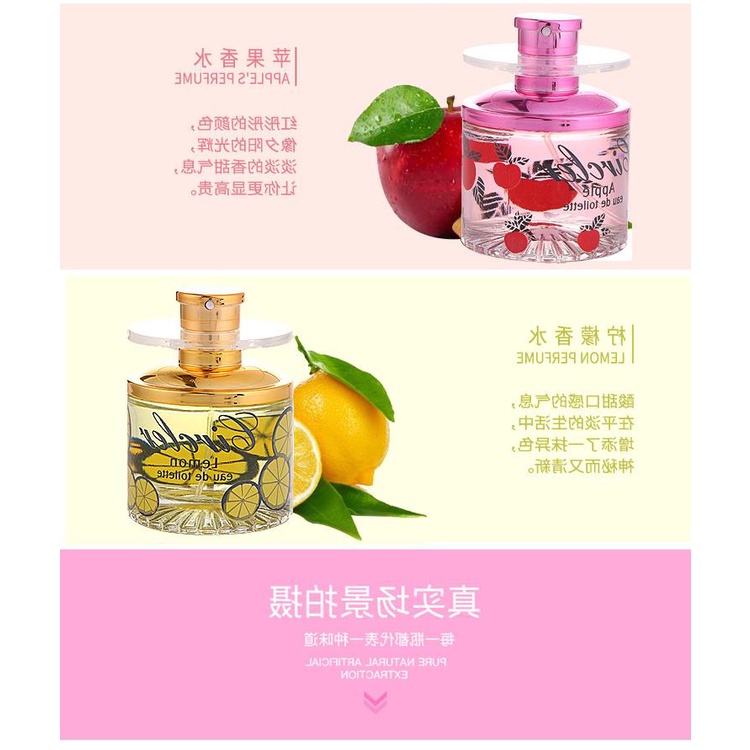 Nước Hoa Mùi Trái Cây Hoa / Chanh / Oải Hương Dạng Xoay 2099 50ml