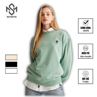 Order - áo sweater nam - nữ WHOAU Steve Embroidery Sweatshirt chất nỉ bông họa tiết gấu Steve chính hãng | WHMWD1218U