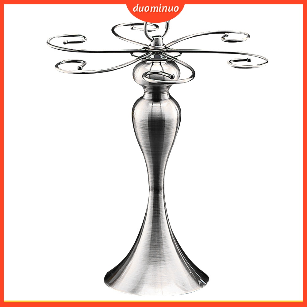 Giá Đỡ Trưng Bày Ly Rượu Vang Bằng Kim Loại Thanh Lịch