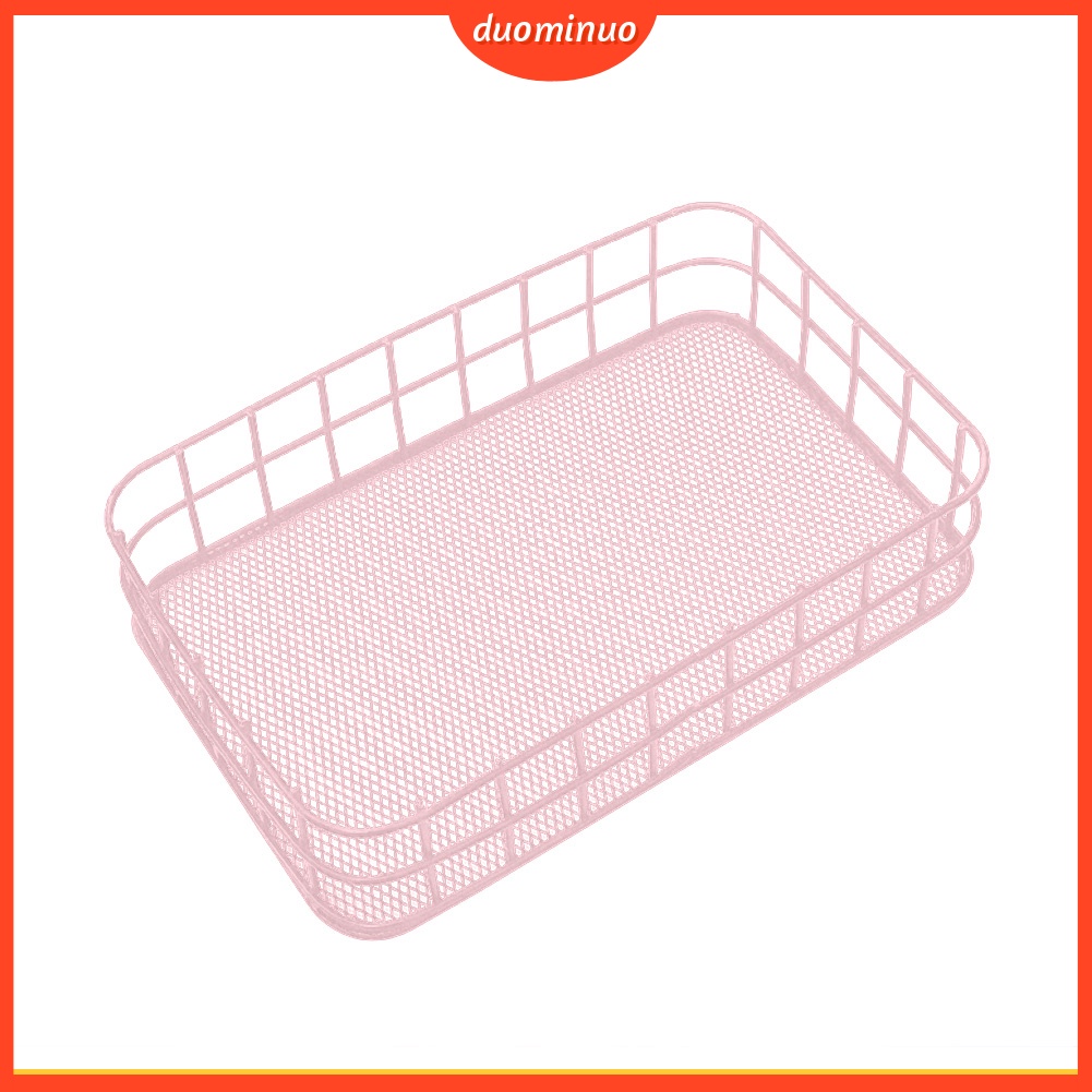 Khay sắt đựng mỹ phẩm để bàn đa năng