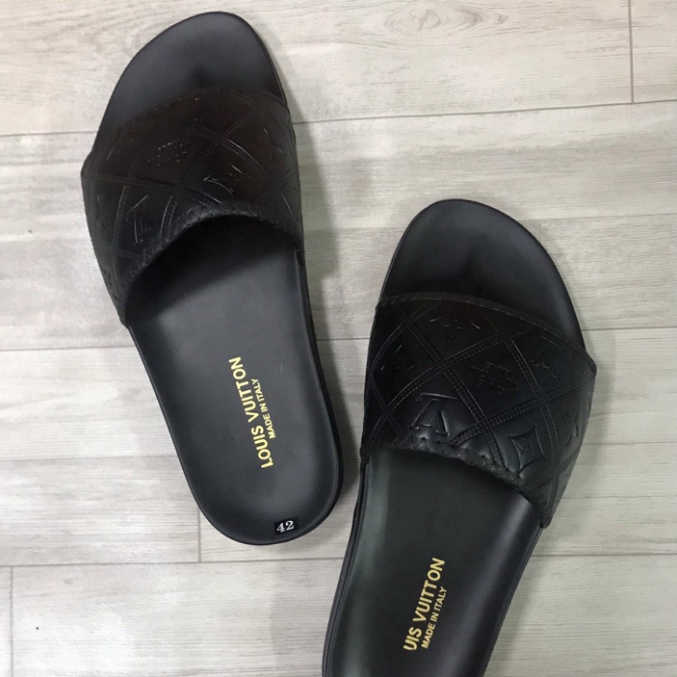 Dép Nam Quai Ngang, Dép Boy Phố, Dép Louis vuitton LV in Đủ size 37-43 Mộc Trà Shoppp
