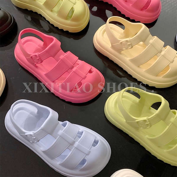 Giày Sandal Đế Dày Thời Trang Dành Cho Nữ