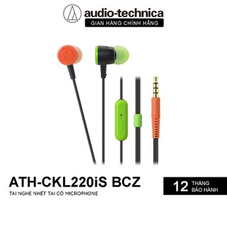 Tai Nghe Nhét Tai Audio Technica ATH-CKL220iS - Hàng Chính Hãng
