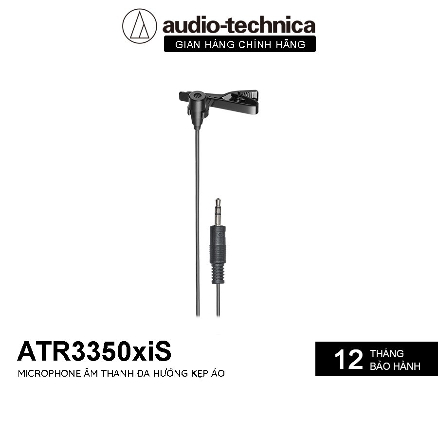 Microphone Audio-technica ATR3350xiS - Hàng Chính Hãng