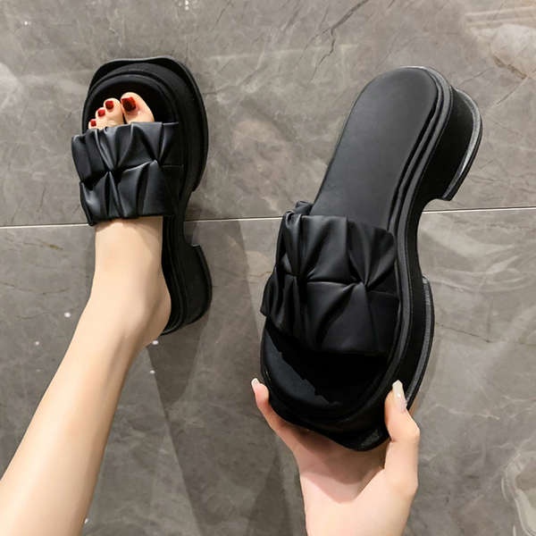 Dép Sandal Đế Dày Mềm Mại Thời Trang Mùa Hè Dành Cho Nữ