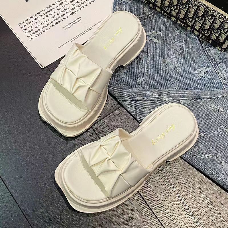 Dép Sandal Đế Dày Mềm Mại Thời Trang Mùa Hè Dành Cho Nữ