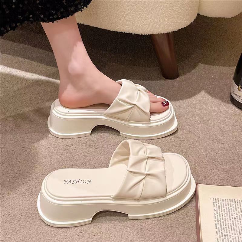 Dép Sandal Đế Dày Mềm Mại Thời Trang Mùa Hè Dành Cho Nữ