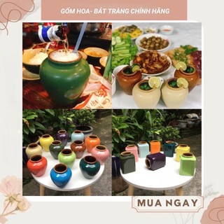 Lu Bia, Cốc Gốm Sứ Không quai, Lu Trà Sữa Gốm Sứ Bát Tràng