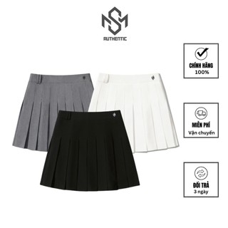 Váy oioi rose xếp ly dáng ngắn chính hãng 4 màu - váy tennis basic pleated mini skirt