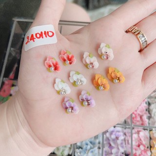 Hoa bột nail hoa đính tay / giá 1 bông
