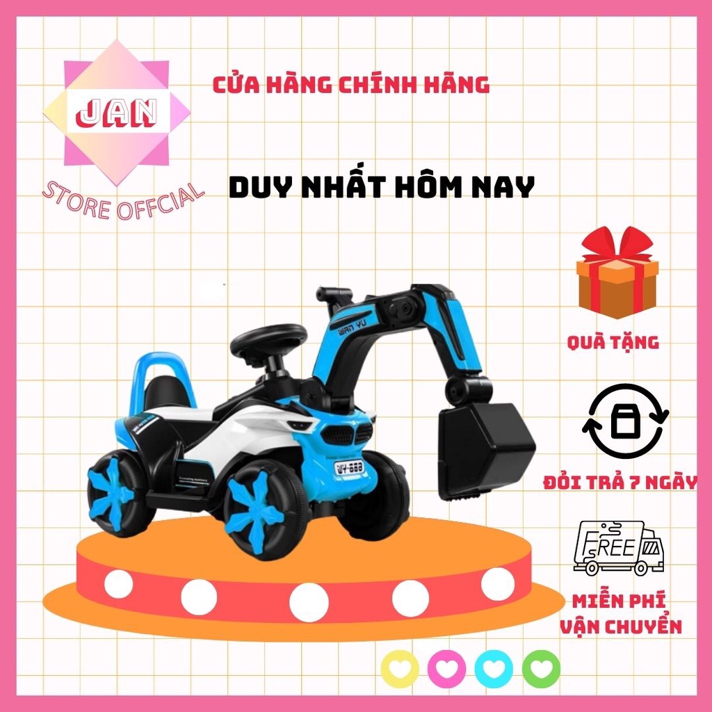 Xe cẩu điện cỡ đại cho bé , xe vận động vui chơi cho trẻ em