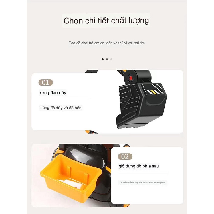 Xe cẩu điện cỡ đại cho bé , xe vận động vui chơi cho trẻ em