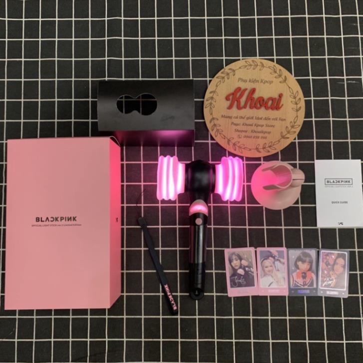 LIGHTSTICK BLACKPINK VER 2 HÀNG UNOFF KHÔNG BẮT BLUETOOTH - GẬY CỔ VŨ BLACKPINK UNOFF  SIÊU ĐẸP