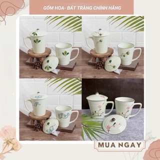 Tách trà quai gốm sứ bát tràng- cốc gốm sứ bát tràng