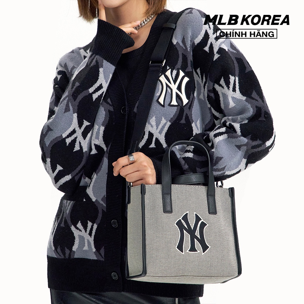 MLB - Túi tote chữ nhật Basic Big Logo 3AORS062N-50BKS