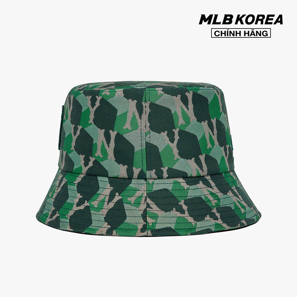 MLB - Nón bucket thời trang Cube Monogram 3AHTM212N-50GND