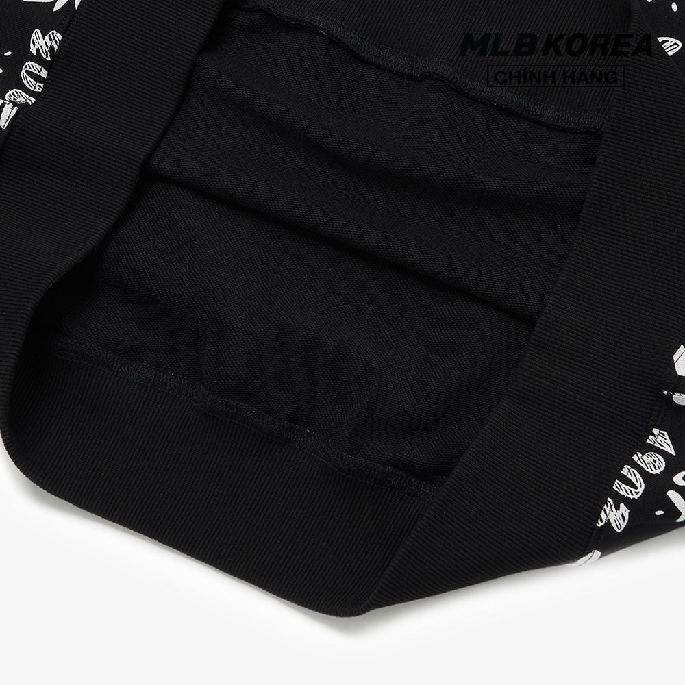 MLB - Áo sweatshirt tay dài cổ tròn Grafitti Allover Mega Overfit 3AMTZ0124-50BKS