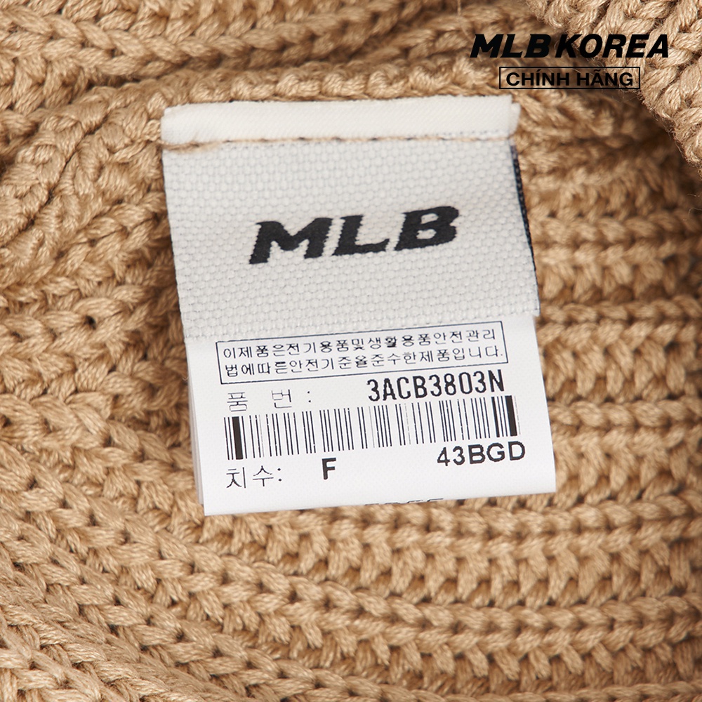 MLB - Nón beret tròn Knit 3ACB3803N-43BGD