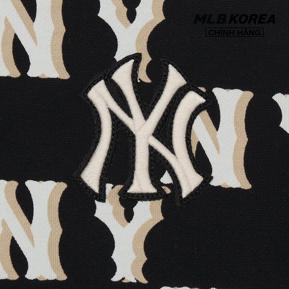 MLB - Áo sweatshirt unisex tay dài Classic Monogram Allover 3AMTM0231-50BKS