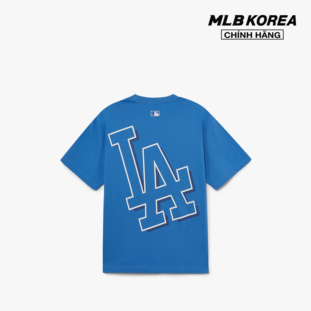 MLB - Áo thun unisex cổ tròn tay ngắn Basic Mega Logo Overfit 3ATSB0433-07BLS