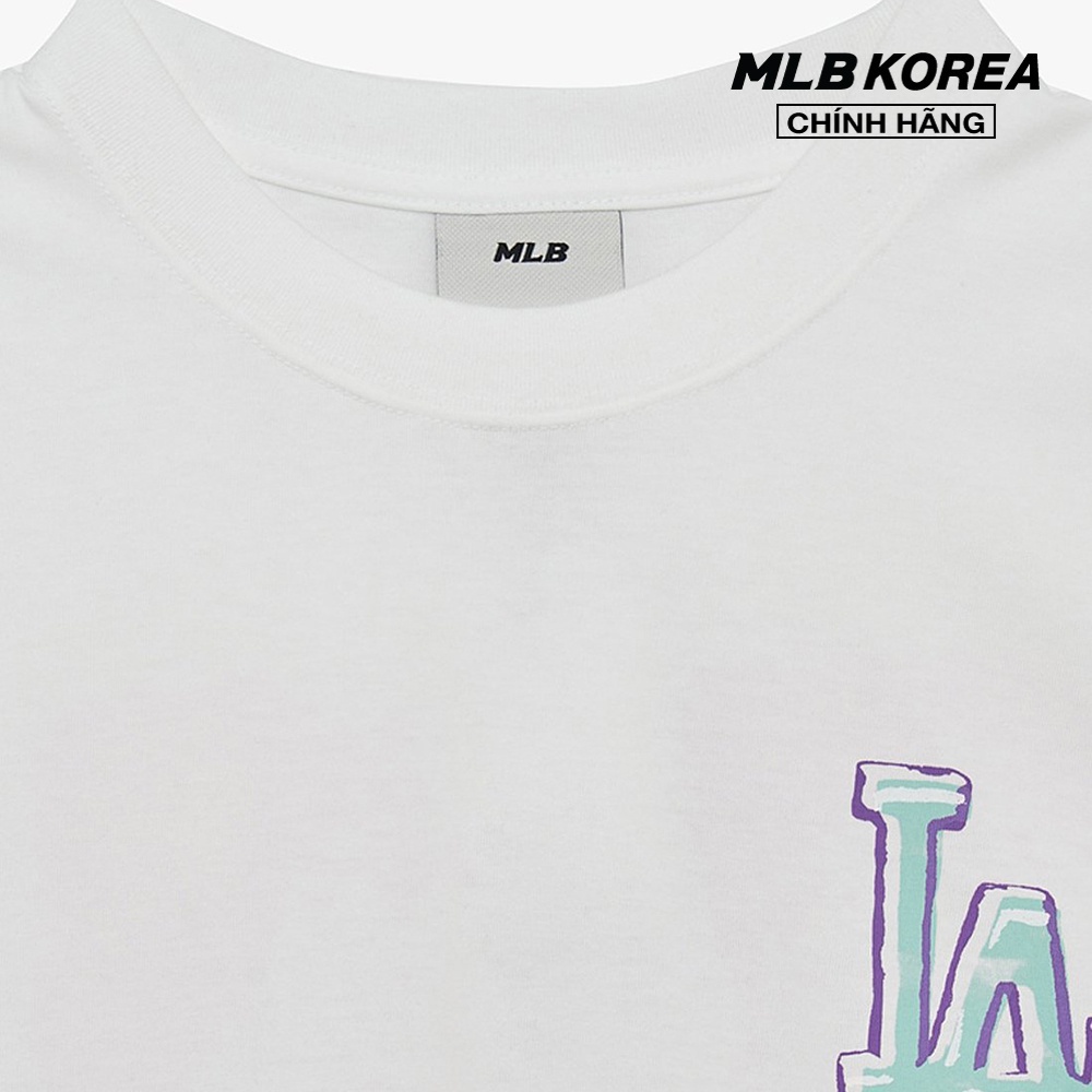 MLB - Áo thun unisex cổ tròn tay ngắn phối logo trẻ trung 3ATSL0233-07WHS
