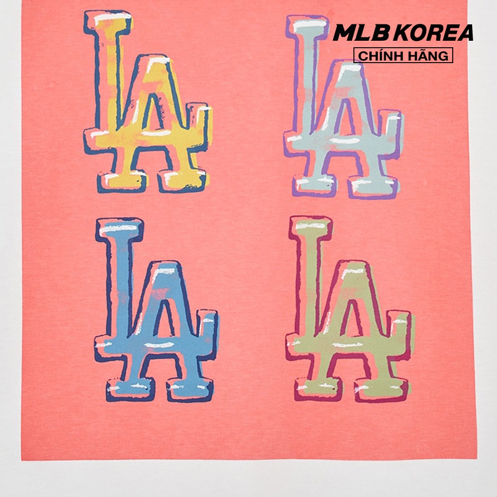 MLB - Áo thun unisex cổ tròn tay ngắn phối logo trẻ trung 3ATSL0233-07WHS