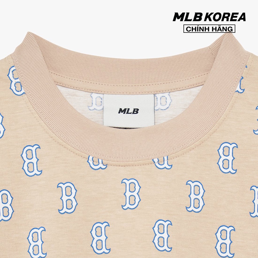 MLB - Áo thun unisex cổ tròn tay ngắn Classic Monogram Front Pattern 3ATSM1133-43SAL