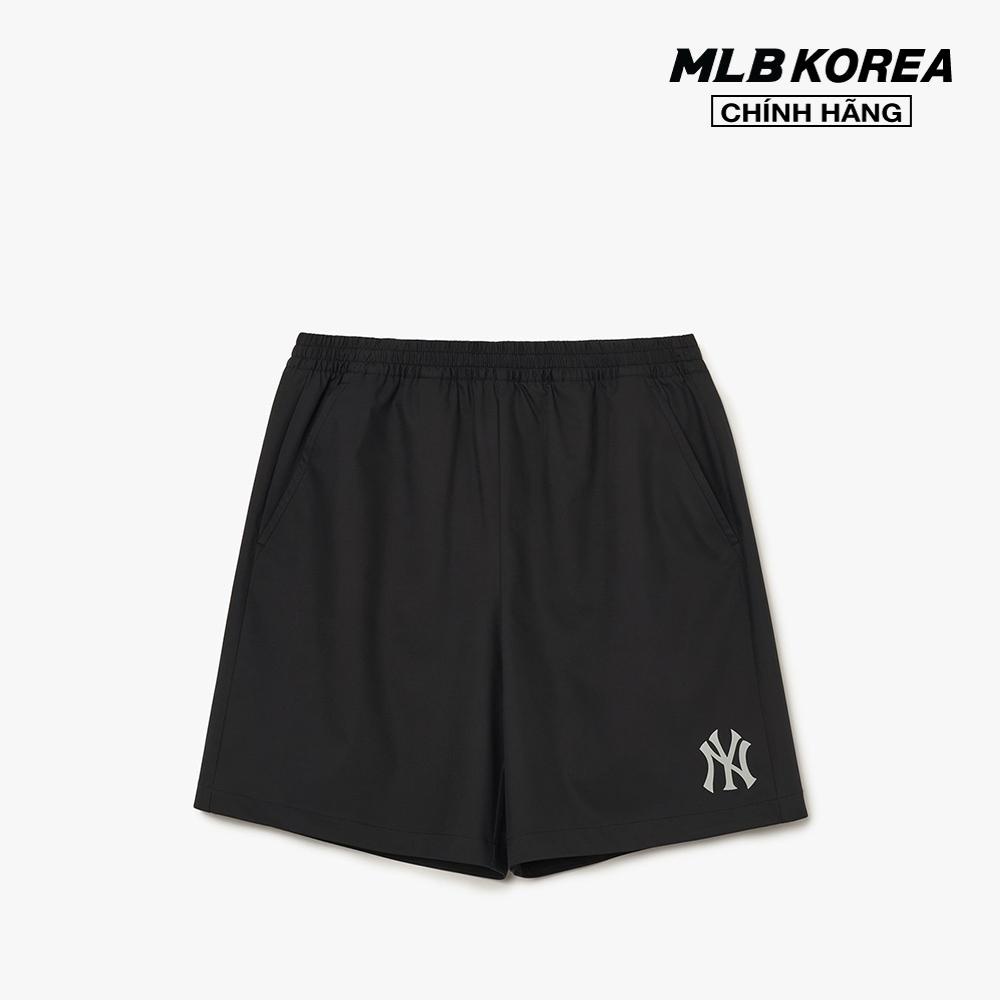 MLB - Quần shorts unisex ống rộng phối logo thời trang 3ASMR0133-50BKS