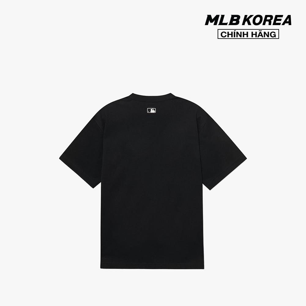 MLB - Áo thun unisex cổ tròn tay ngắn Basic Big Logo 3ATSB0333-50BKS