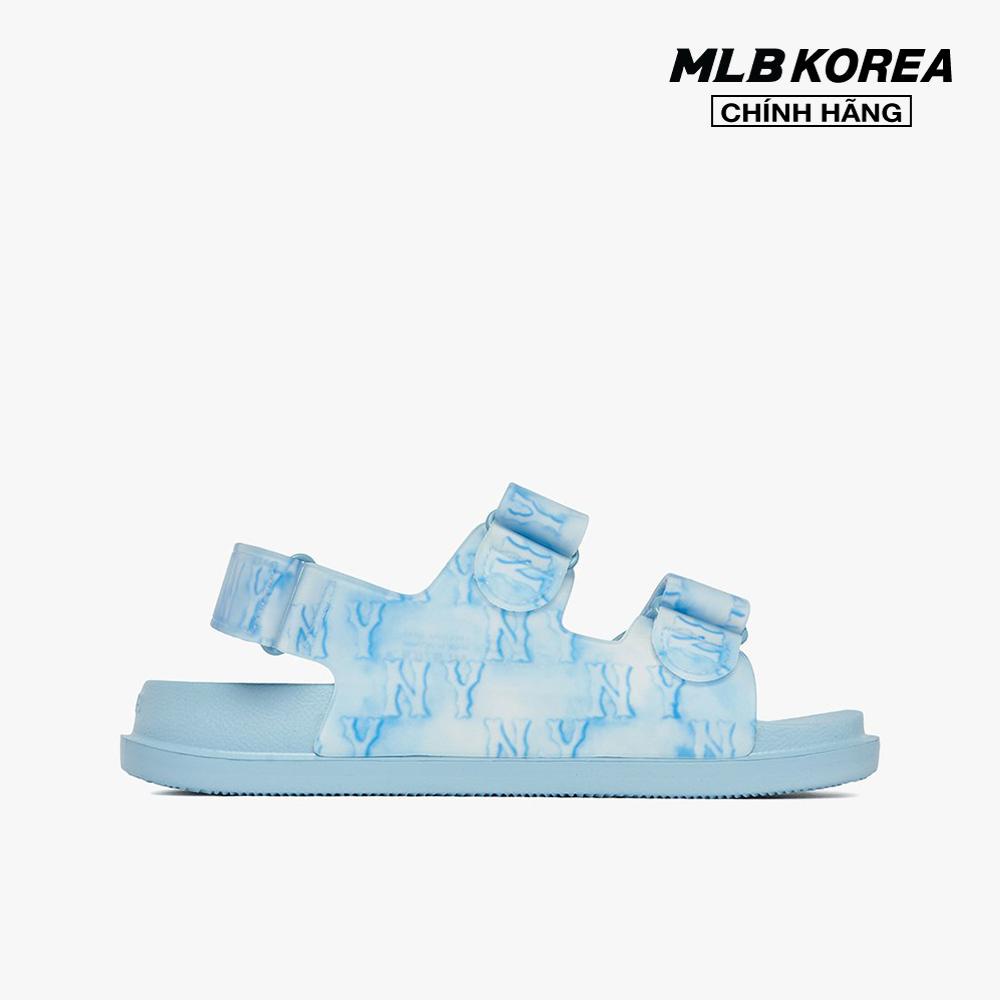 MLB - Giày sandals unisex đế thấp quai ngang Chunky Water Monogram 3ASDCMS33-50ABS