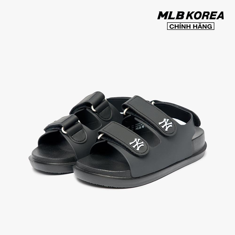 MLB - Giày sandals unisex đế thấp quai ngang Chunky 3ASDCBS33-50BKS