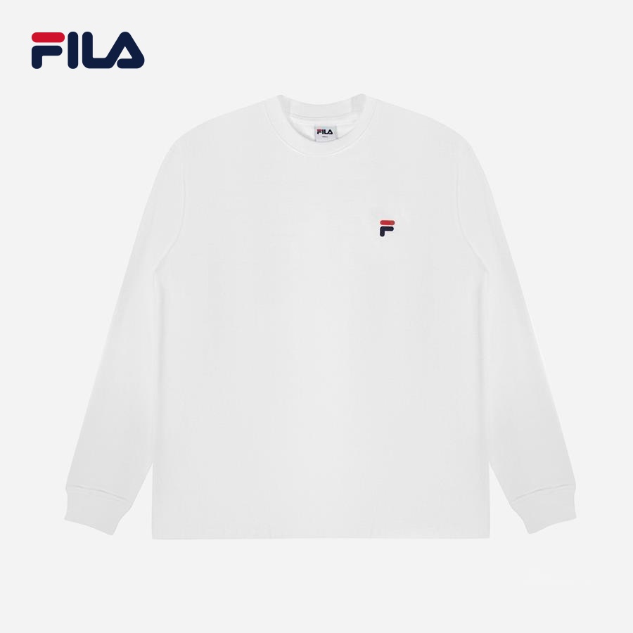 Áo thun tay dài thời trang unisex Fila - FW2RLF1133X-WHI