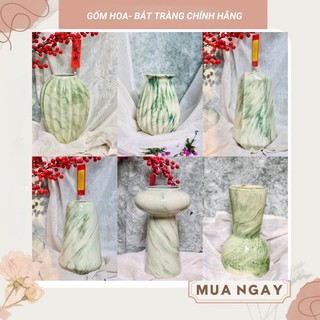 Lọ hoa gốm men hoả biến - gốm sứ bát tràng - dùng cho trang trí nội thất - gốm hoa - văn phòng
