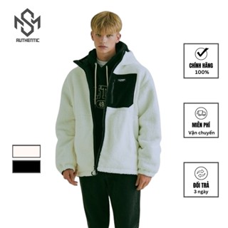 Áo khoác lông có nón Whoau chính hãng mặc được hai kiểu | WHJJC4T01U