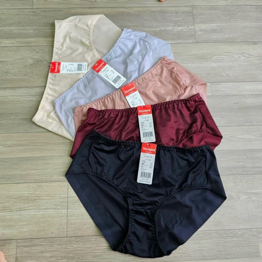 Quần Lót Nữ không viền chất thun lạnh co giãn nhẹ ôm mông siêu đẹp set mix màu không chọn VNXK XanhHouse