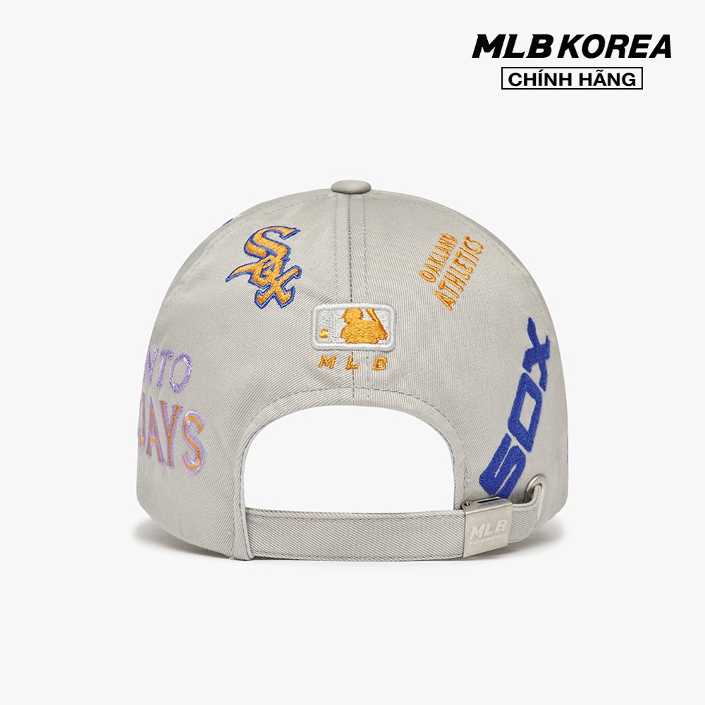 MLB - Nón bóng chày unisex Multi Logo Unstructured 3ACP7302N-00GRL