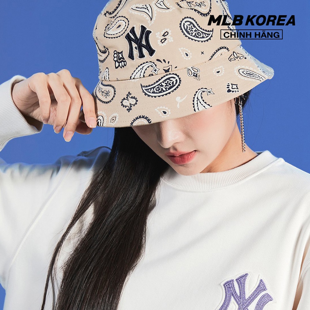 MLB - Nón bucket thời trang Paisley 3AHT0292N-50BGS