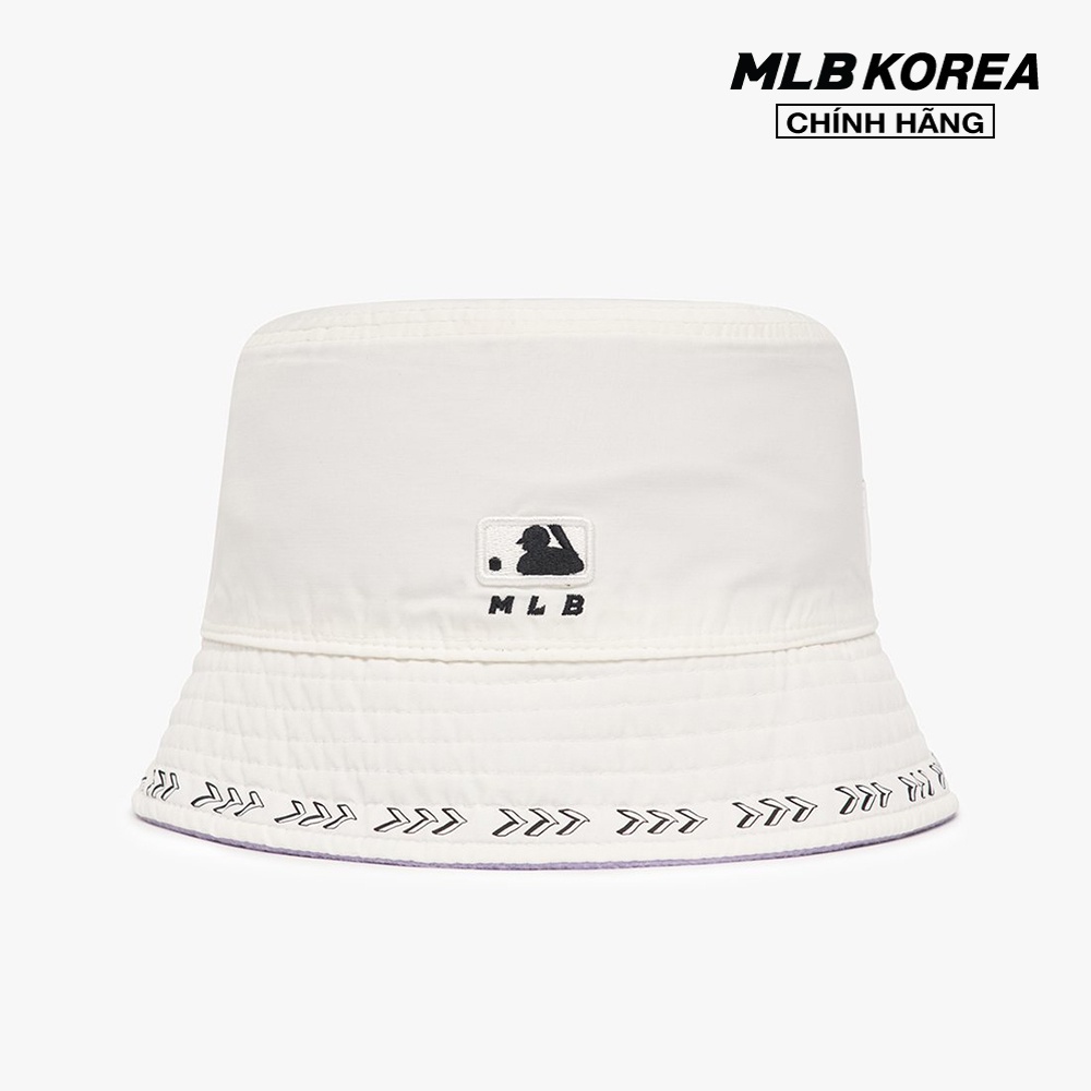 MLB - Nón bucket thời trang Thin Ball Fleece Reversible 3AHT06126-50IVS