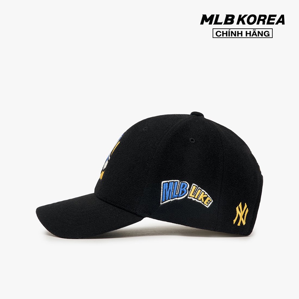 MLB - Nón bóng chày unisex Like Cartoon Wool Structured 3ACPL0426-50BKS